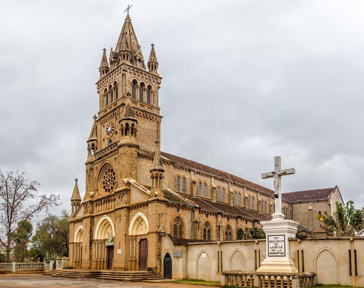 Visiter Madagascar : Cathédrale d’Antsirabe